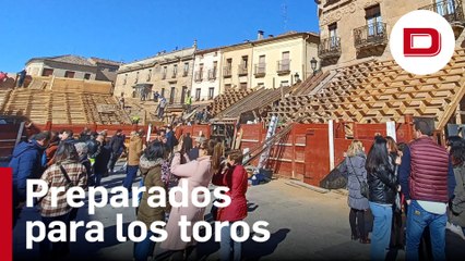 La plaza de toros efímera que se construye en tres días cada año