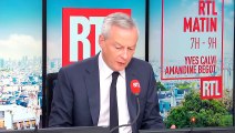 Réforme des retraites: Le ministre de l'Economie  Bruno Le Maire invite La France insoumise à retirer ses amendements pour permettre aux Français 