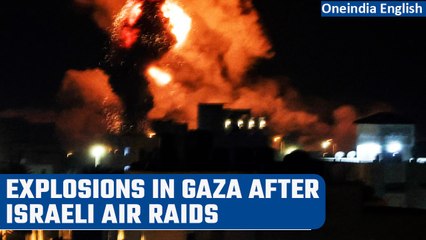 Télécharger la video: Israeli air strikes hit Hamas rocket factory in Gaza | Oneindia News