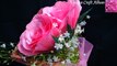 How to make Rose Flower with crepe paper | Crepe paper rose |valentine gift idea| Unique Craft Album