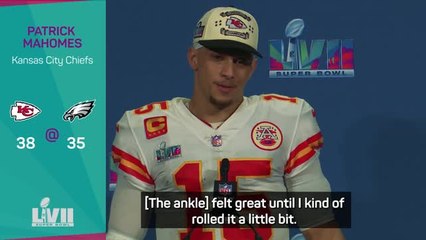 Mahomes never considered quitting Super Bowl