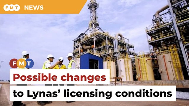 Lynas says yet to be notified of changes to licensing conditions