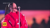 Super Bowl Halftime Rihanna FLIES in Diamonds Performance