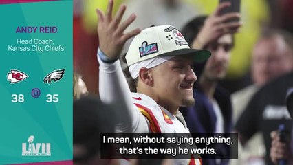 Mahomes strives to be the greatest - Reid