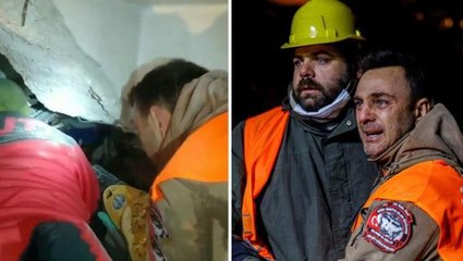 Oyuncu Ogün Kaptanoğlu, deprem sonrası afet bölgesine koştu! Kurtardığı çocuğun sözleri duygulandırdı: 5 dakikaya sonra kaldıracak mısınız?