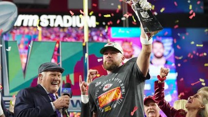 Superbowl LVII - Kelce : "C'était l'année la plus merveilleuse de ma vie"