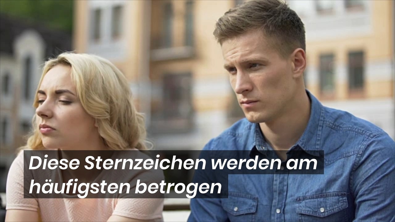 Diese Sternzeichen werden am häufigsten betrogen