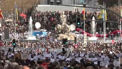 Las protestas por la sanidad inundan Madrid