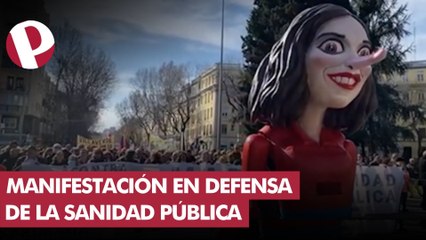 Así ha sido la manifestación por la sanidad pública en Madrid: "No vamos a parar"