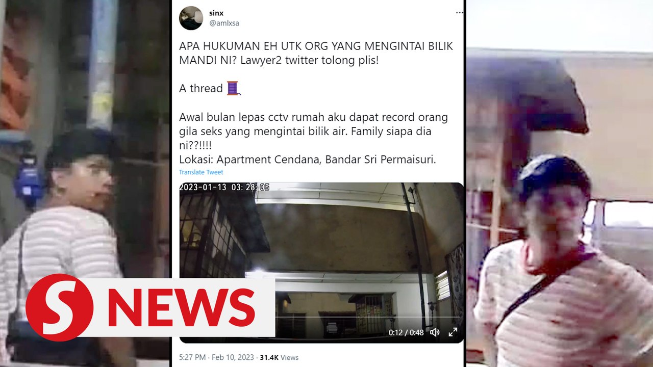 Police probe video of suspected pervert in Cheras