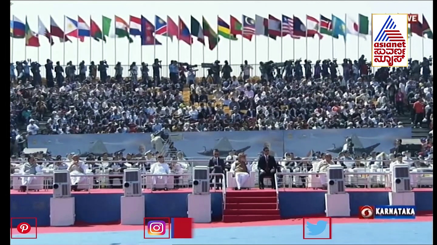 Aero India 2023 : ಬಾನಂಗಳದಲ್ಲಿ ಲೋಹದ ಹಕ್ಕಿಗಳ ಕಲರವ: ಗಮನ ಸೆಳೆದ ಯುದ್ದ ವಿಮಾನಗಳ ಕಸರತ್ತು 