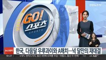 한국, 다음달 우루과이와 A매치…넉달만의 재대결