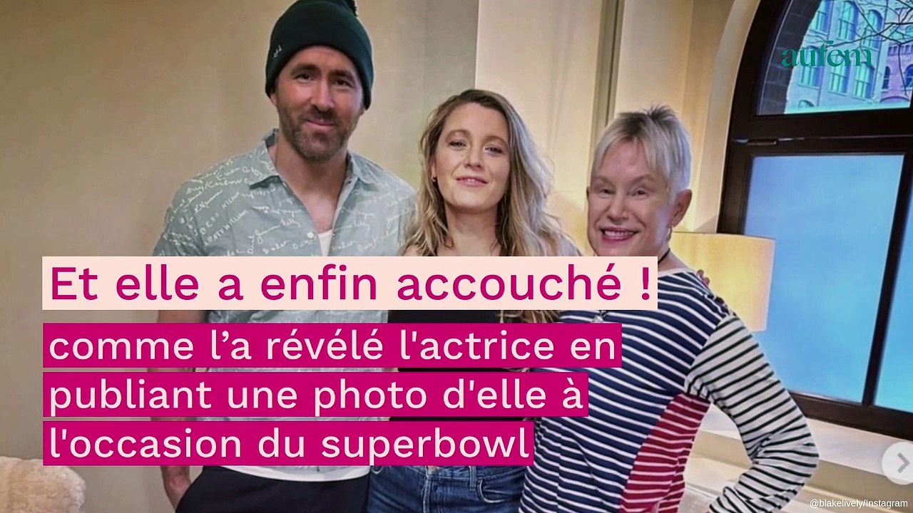Blake Lively maman : l'actrice a accouché de son quatrième enfant