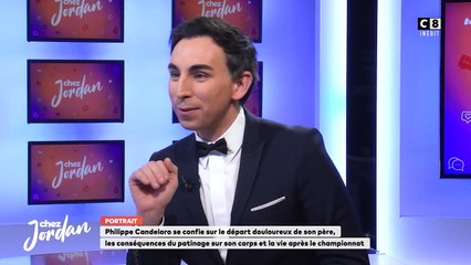 Philippe Candeloro dans l'émission "Chez Jordan", sur C8.