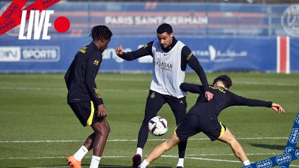 ⚽️ 15 minutes d'entraînement en live avant Paris Saint-Germain - Bayern Munich  (826)