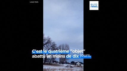 Un nouvel "objet" volant abattu par l'armée américaine, le quatrième en huit jours
