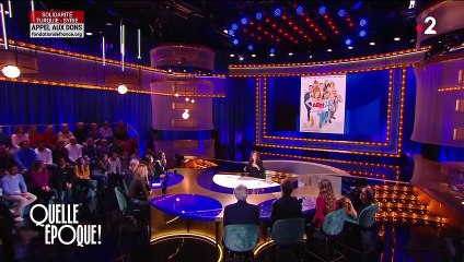 Enorme bourde de Léa Salamé face à Philippe Lacheau dans Quelle époque le samedi 11 février 2023 sur France 2