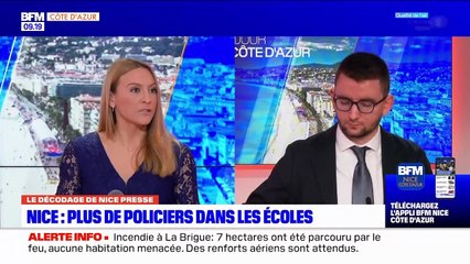 Nice : quatre nouvelles écoles demandent à bénéficier de la présence d'un policier