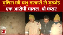 Bareilly News: पुलिस की पशु तस्करों से मुठभेड़, गोली लगने से एक घायल, दो आरोपी फरार