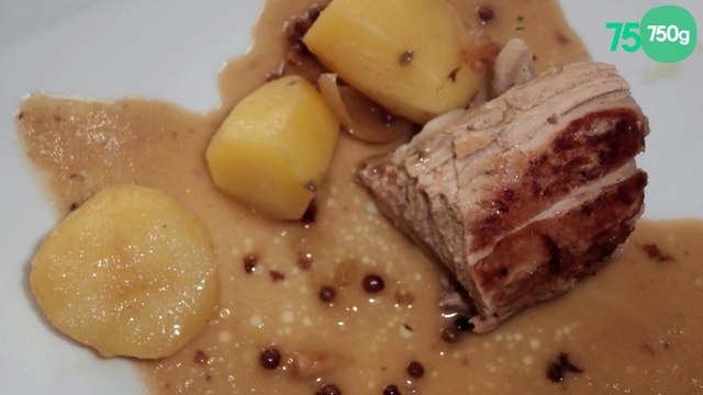 Filet mignon aux baies roses