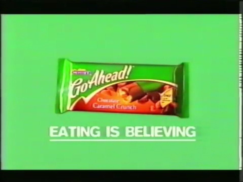Go Ahead! Chocolate Caramel Crunch - 2001 Channel 5 UK Commercial