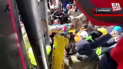 Adıyaman'da 6 yaşındaki Miray 178 saat sonra çıkarıldı