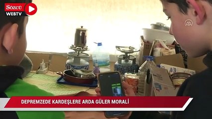 Depremzede kardeşlere Arda Güler morali