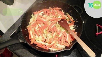 Curry de lieu noir au lait de coco