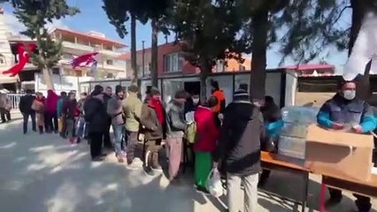 HATAY SAMANDAĞ'DA CHP'Lİ BELEDİYE AŞ EVİ KURDU