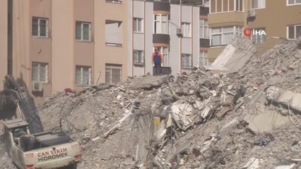 Kubilay Apartmanı'nda arama kurtarma çalışmaları sürüyor