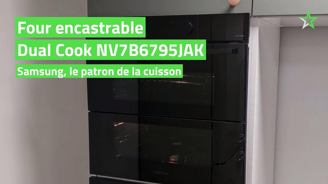 Test Four encastrable Dual Cook NV7B6795JAK : Samsung, le patron de la  cuisson - Les Numériques