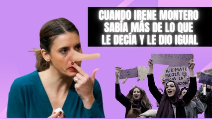 Las mentiras que suelta Irene Montero: cuando sabía más de lo que decía y le dio igual