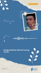 Apa hukumnya laki-laki kencing berdiri  Ustadz Abdul Somad