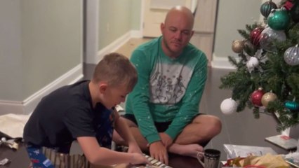 Sweet boy can't help but sob after being surprised with an overwhelming gift