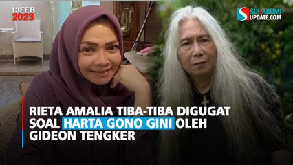 Rieta Amalia Tiba-Tiba Digugat soal Harta Gono Gini oleh Gideon Tengker