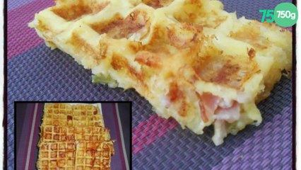 Gaufres à la raclette