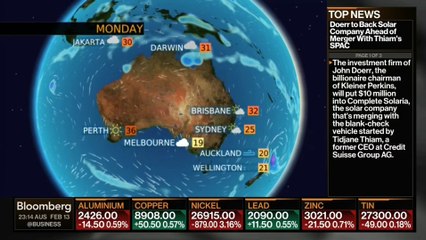 Bloomberg Weather - 13 Feb. 2023