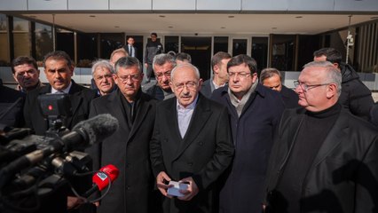 Kılıçdaroğlu, Sermaye Piyasası Kurulu'nun önüne gitti