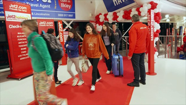 Jet2.com Celebrates 20th Anniversary at Leeds Bradford Airport