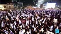 Thousands protest outside Israel parliament against judicial reforms
