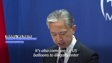 China says US balloons entered airspace 'more than 10 times' in last year