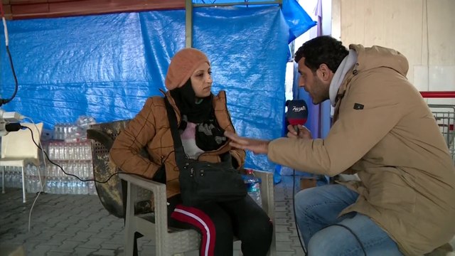 إحدى الناجيات السوريات من الزلزال في هطاي تروي لموفد العربية تفاصيل نجاتها المرعبة