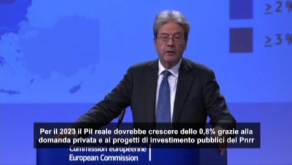 Download Video: Gentiloni: ripresa Italia dovrebbe evitare recessione tecnica