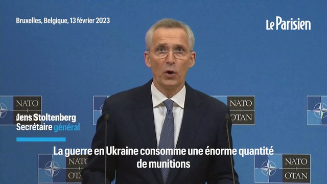 L'Ukraine utilise plus de munitions que l'Otan n'en produit, annonce l'Otan