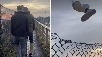 Family throw prosthetic leg into sea to fulfill sailor’s unique dying wish