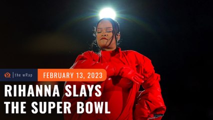 Pregnant Rihanna lights up Super Bowl stage with ‘Diamonds’