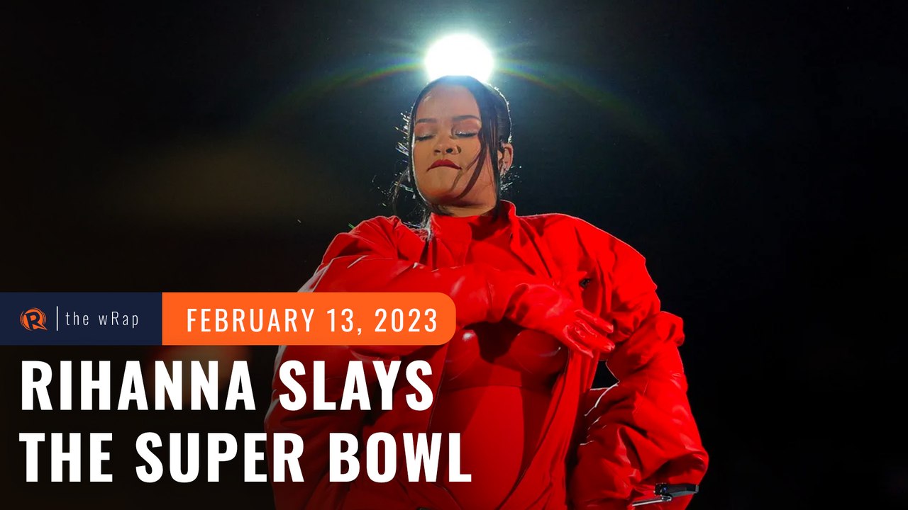 Pregnant Rihanna lights up Super Bowl stage with ‘Diamonds’