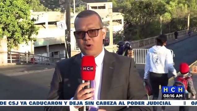 ¡Caos vial en el Centro de TGU por cierre de accesos al CN!