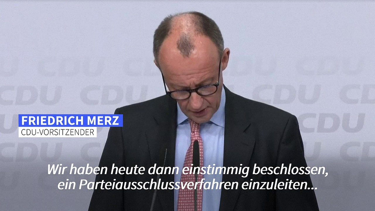 CDU will Maaßen aus der Partei werfen