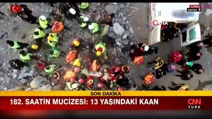 182. saatte mucizenin adı Kaan oldu
